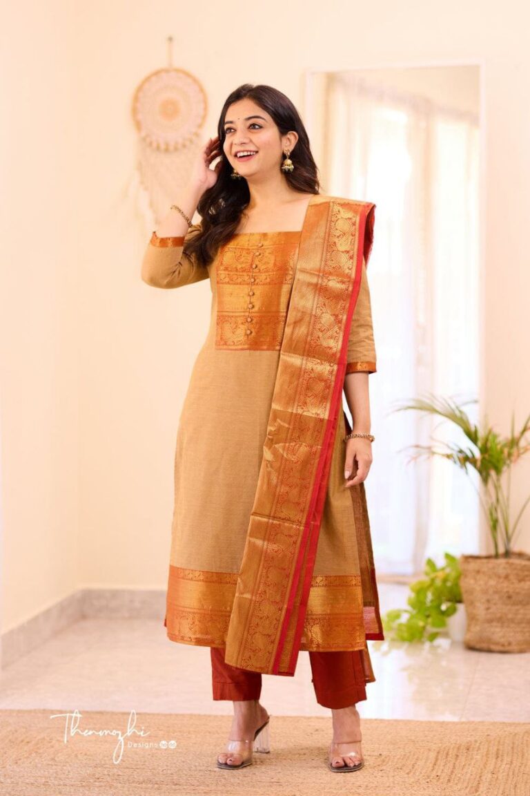 Royal Banarasi Zari Jacquard Suit Set